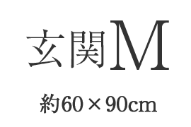 玄関M（約60×90cm）