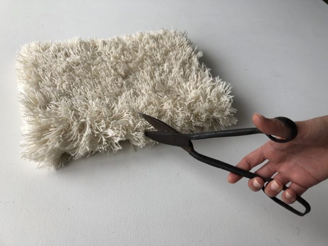 絨毯の切り方