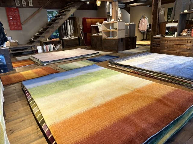 金澤屋ハグみじゅうたん展の様子