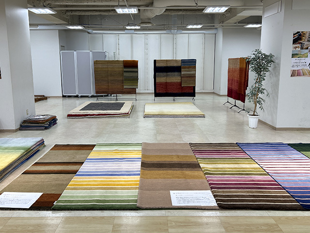 ハグみじゅうたん展の様子2026年2月町田モディ