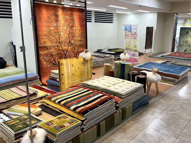 ハグみじゅうたん展2026年9月丸広百貨店川越店
