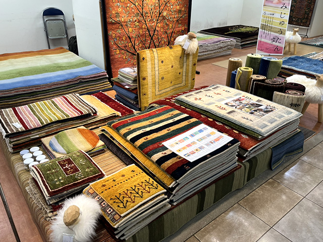 ハグみじゅうたん展2026年9月丸広百貨店川越店